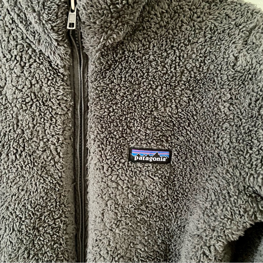 Womens Patagonia Full Zip Grey Fleece Jacket size small - Picture 10 of 13